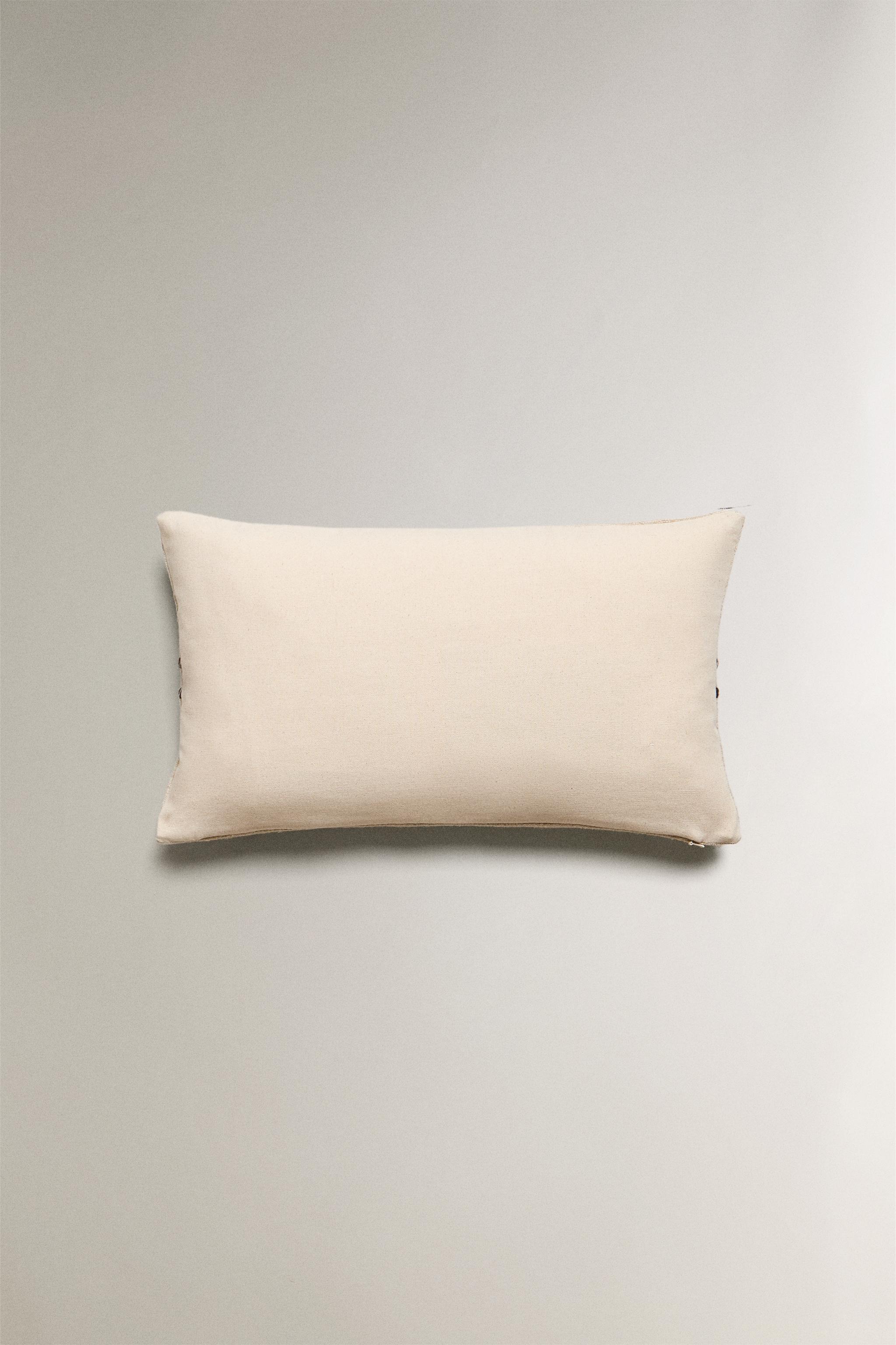 LINED THROW PILLOW COVER